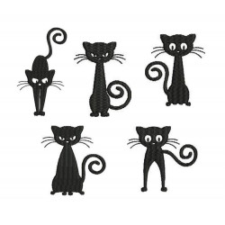 Sticksiere - Böse Mieze Silhouette